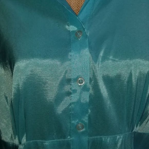 Women’s Blue Cato Blouse Large - Picture 5 of 7